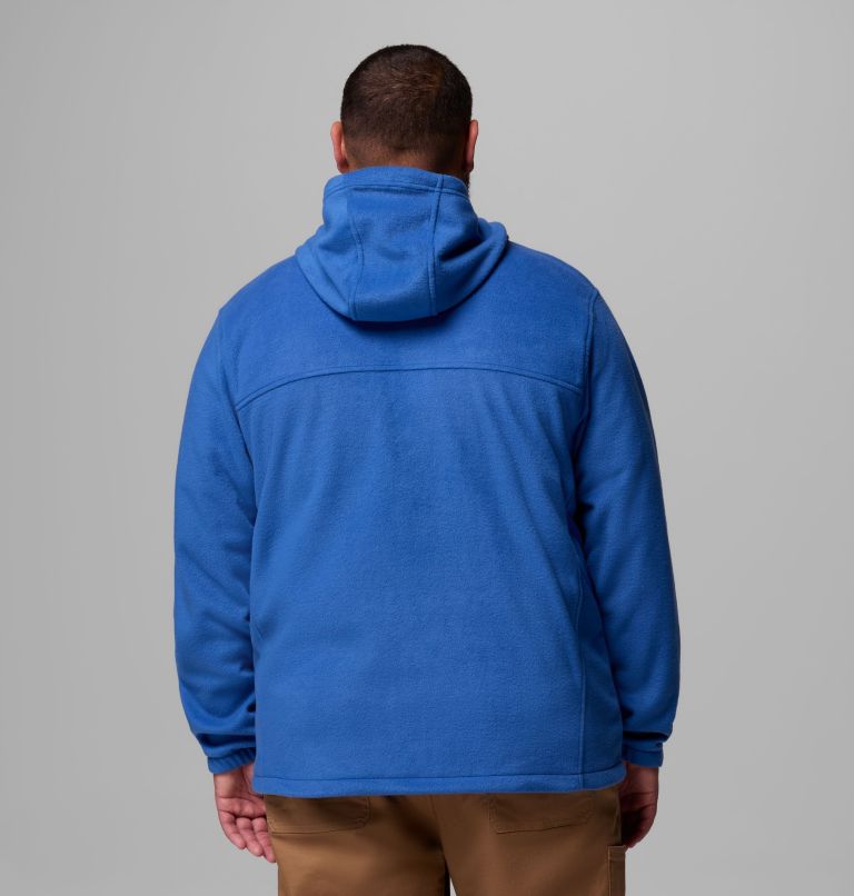 Men's Steens Mountain Full Zip Fleece Hoodie - Big, Color: Mountain Blue, image 3