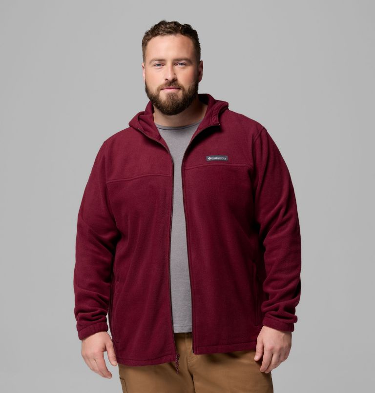 Men's Steens Mountain Full Zip Fleece Hoodie - Big, Color: Rich Wine, image 5