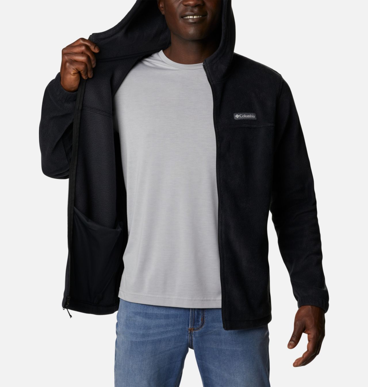 Men's Steens Mountain Full Zip Fleece Hoodie - Tall 5