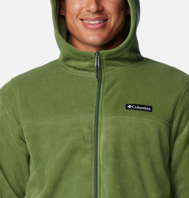 Men's Steens Mountain Full Zip Fleece Hoodie - Tall, Color: Canteen, image 4