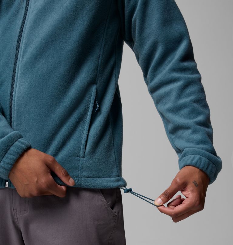 Men's Steens Mountain Full Zip Fleece Hoodie - Tall, Color: Everblue, image 7
