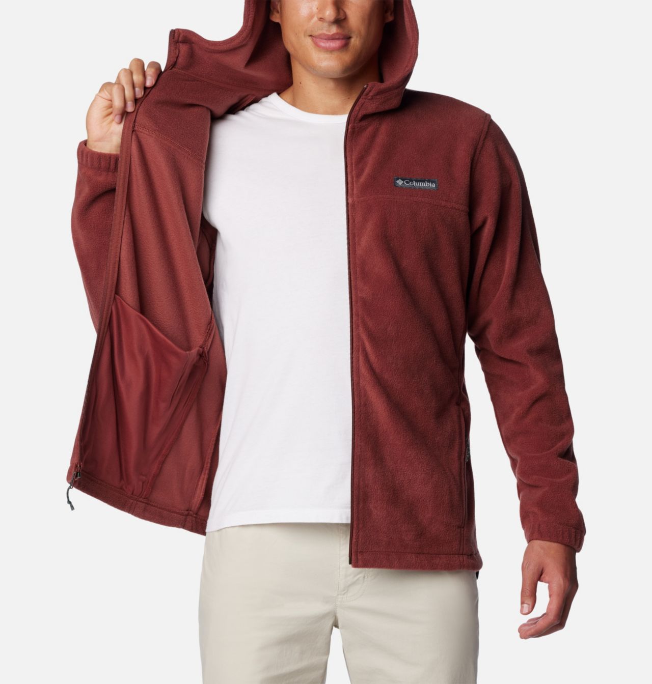 Men's Steens Mountain Full Zip Fleece Hoodie - Tall 5