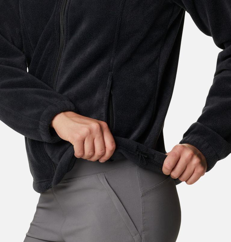 Women's Benton Springs Full Zip Fleece Hoodie, Color: Black, image 6