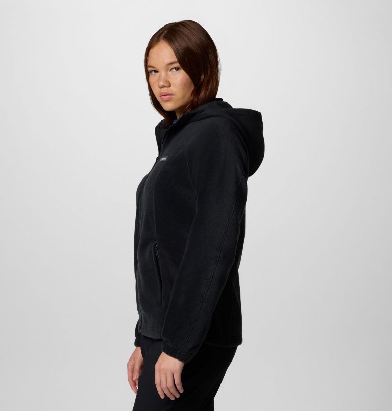Women's Benton Springs Full Zip Fleece Hoodie, Color: Black, image 5