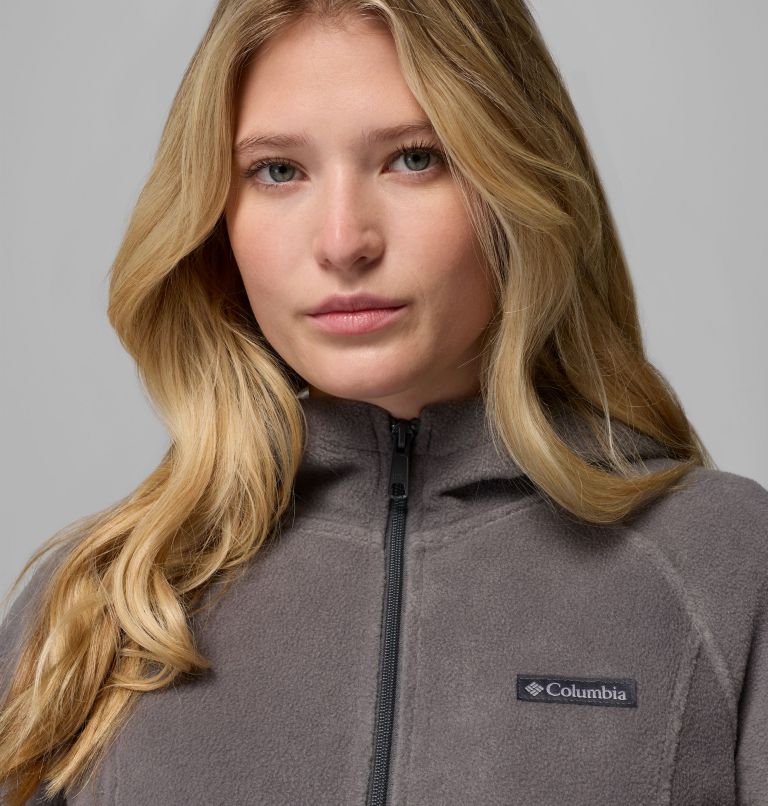 Women's Benton Springs Full Zip Fleece Hoodie, Color: City Grey, image 6