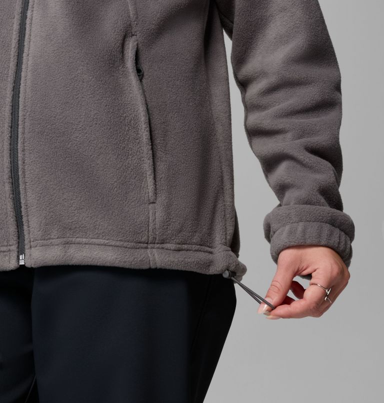Women's Benton Springs Full Zip Fleece Hoodie, Color: City Grey, image 7