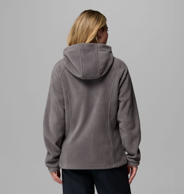 Women's Benton Springs Full Zip Fleece Hoodie, Color: City Grey, image 3