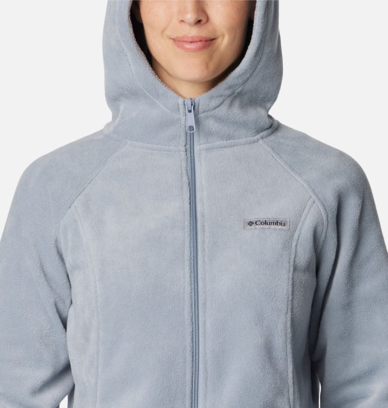 Women's Benton Springs Full Zip Fleece Hoodie, Color: Tradewinds Grey, image 4