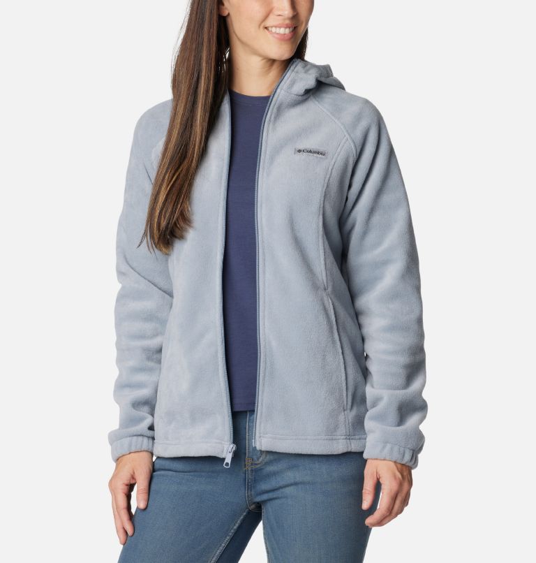 Women's Benton Springs Full Zip Fleece Hoodie, Color: Tradewinds Grey, image 7