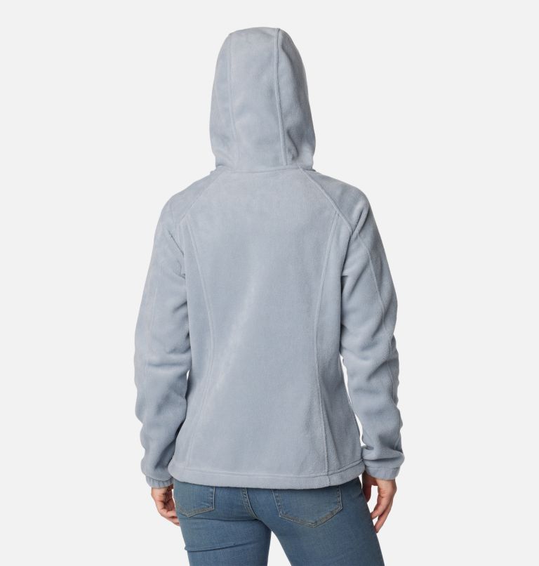 Women's Benton Springs Full Zip Fleece Hoodie, Color: Tradewinds Grey, image 2