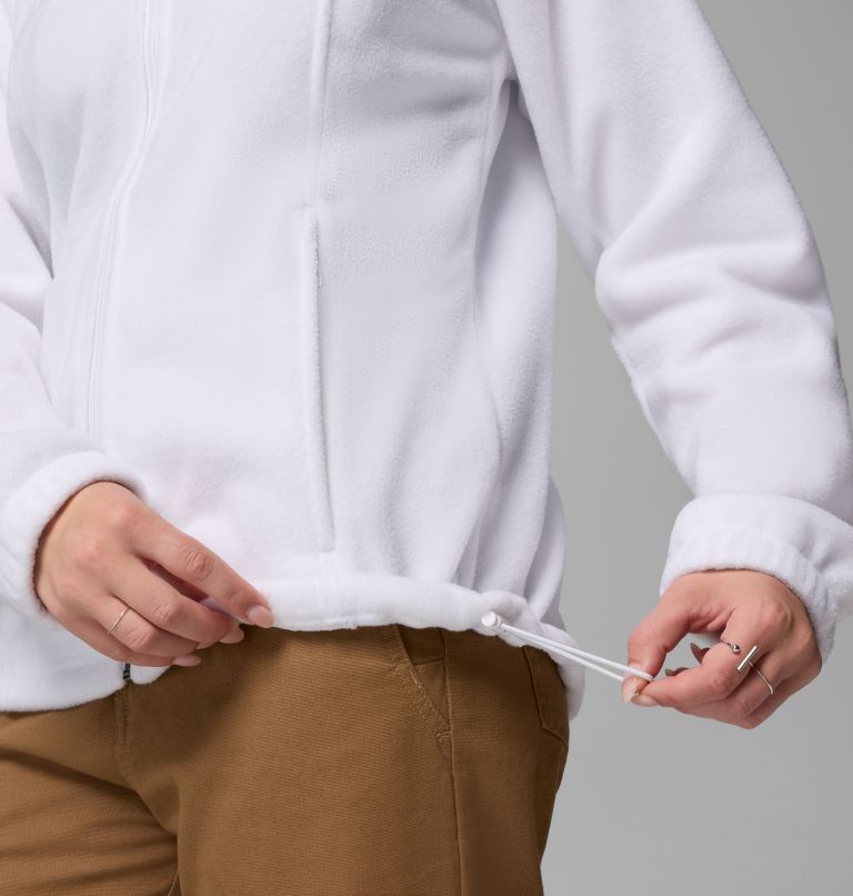Women's Benton Springs Full Zip Fleece Hoodie, Color: White, image 7