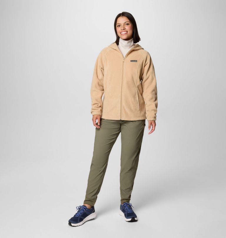 Women's Benton Springs Full Zip Fleece Hoodie, Color: Canoe, image 3