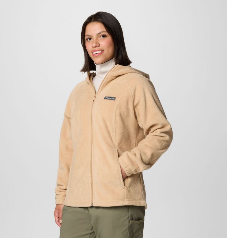 Women's Benton Springs Full Zip Fleece Hoodie, Color: Canoe, image 4