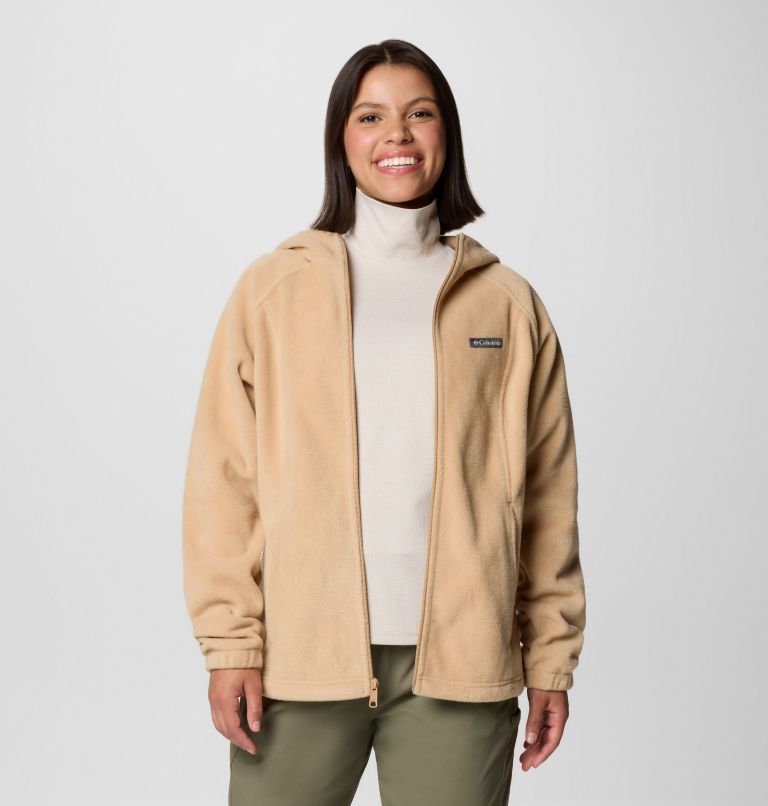 Women's Benton Springs Full Zip Fleece Hoodie, Color: Canoe, image 6