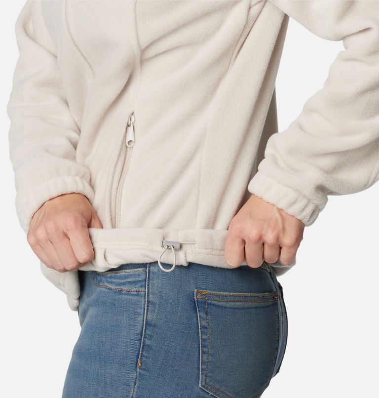 Women's Benton Springs Full Zip Fleece Hoodie, Color: Dark Stone, image 6