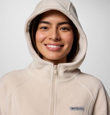 Women's Benton Springs Full Zip Fleece Hoodie, Color: Dark Stone, image 4