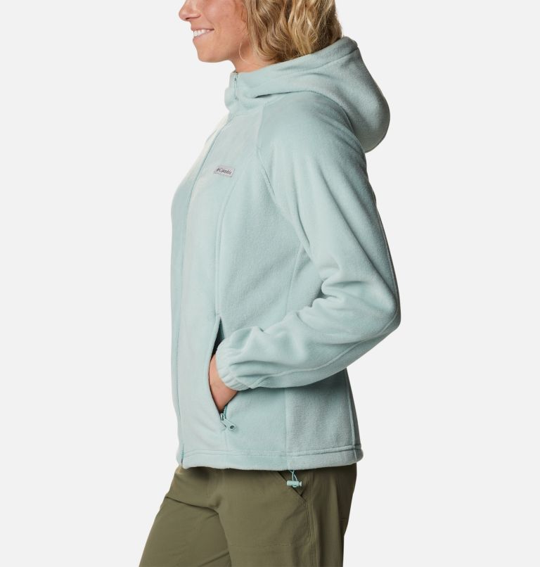 Benton Springs Full Zip Hoodie | 346 | XXL, Color: Aqua Tone, image 3