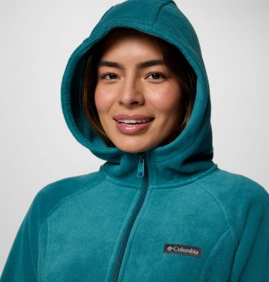 Women's Benton Springs Full Zip Fleece Hoodie, Color: River Blue, image 24