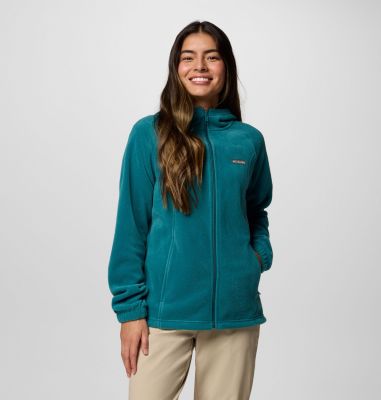 Women's Benton Springs Full Zip Fleece Hoodie, Color: River Blue, image 21