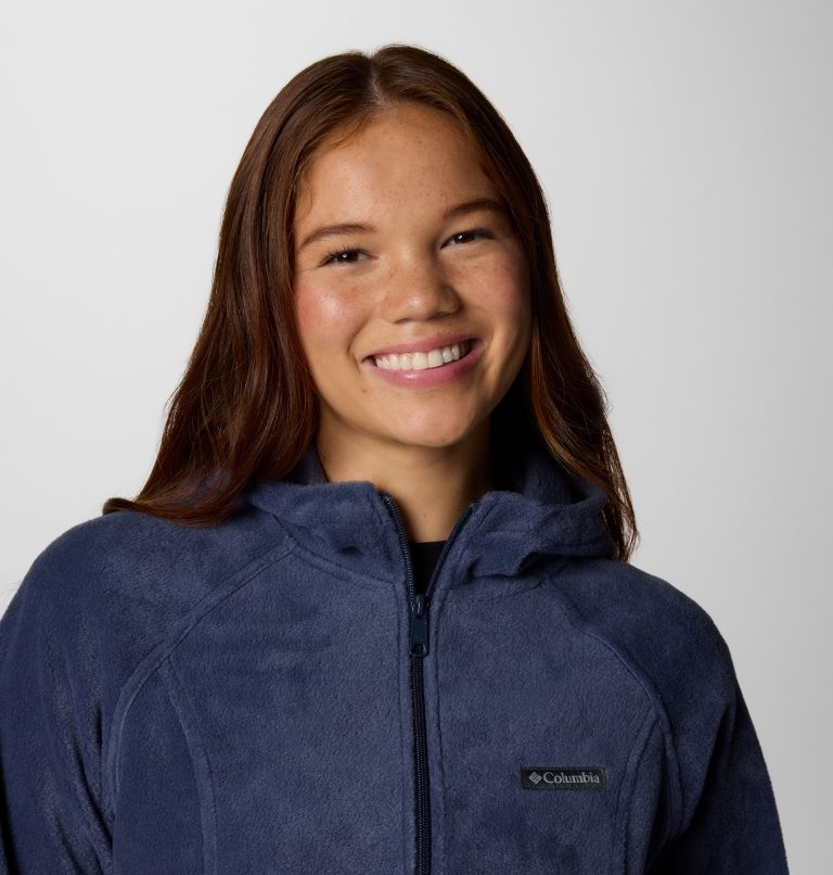 Women's Benton Springs Full Zip Fleece Hoodie, Color: Nocturnal, image 5