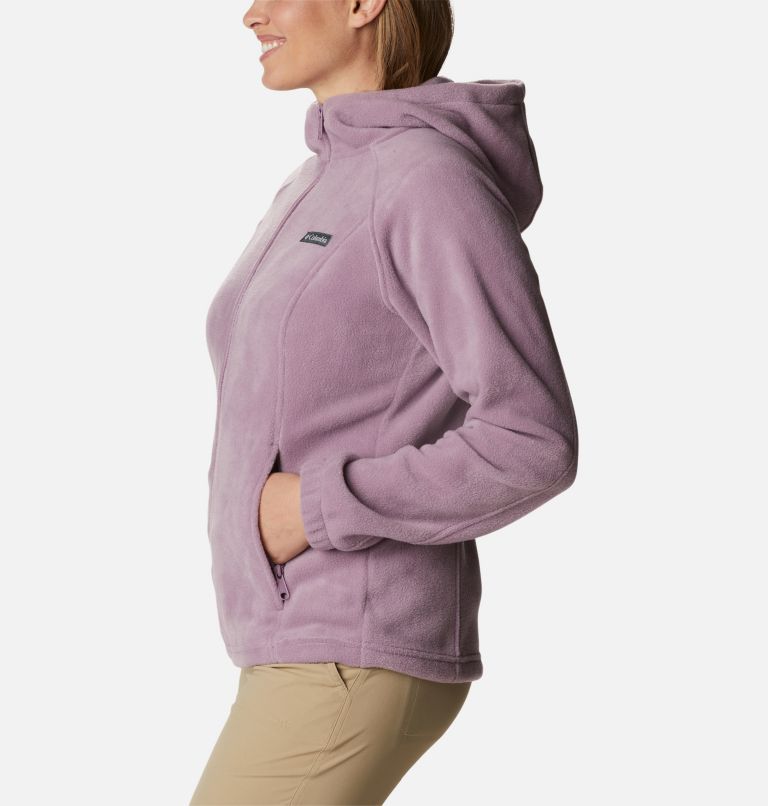 Benton Springs Full Zip Hoodie | 549 | M, Color: Winter Mauve, image 3