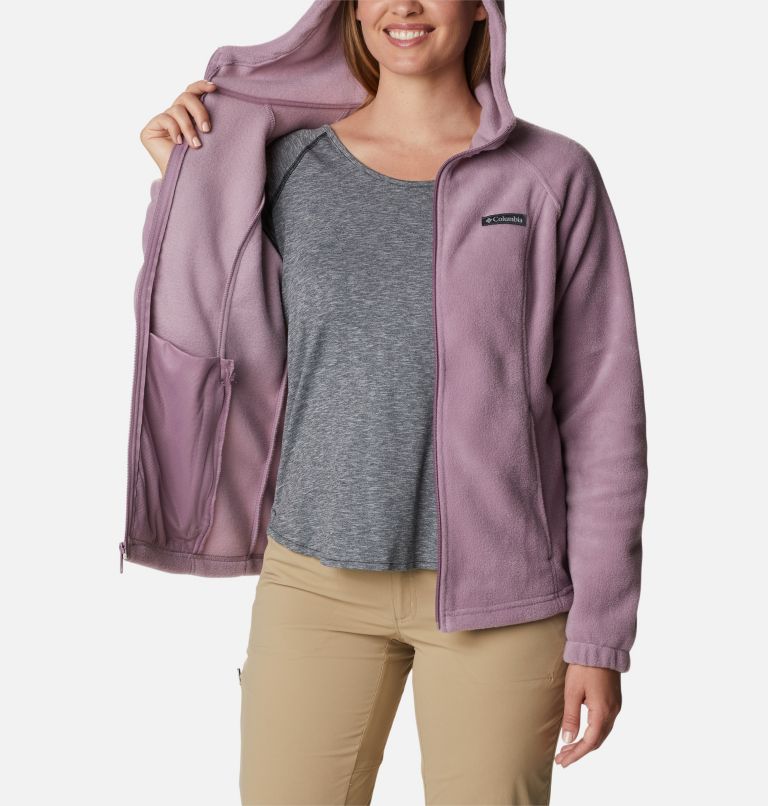 Benton Springs Full Zip Hoodie | 549 | M, Color: Winter Mauve, image 5