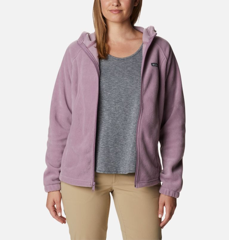 Benton Springs Full Zip Hoodie | 549 | M, Color: Winter Mauve, image 7