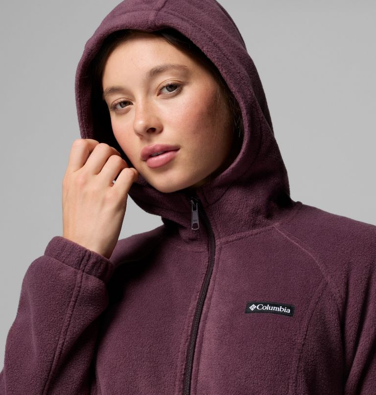 Women's Benton Springs Full Zip Fleece Hoodie, Color: Moonvista, image 6