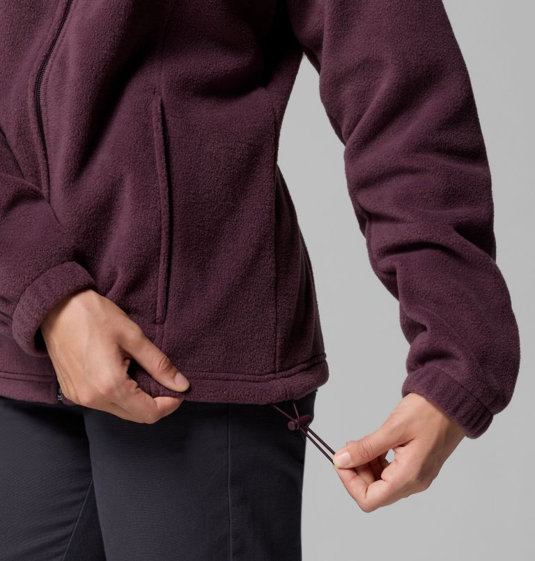 Women's Benton Springs Full Zip Fleece Hoodie, Color: Moonvista, image 7
