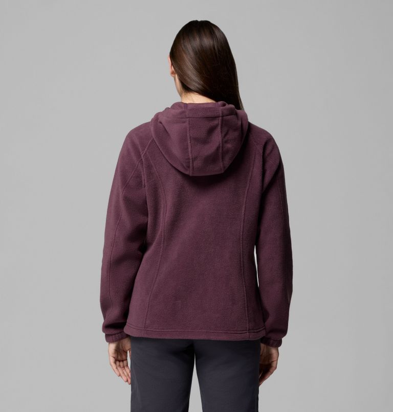Women's Benton Springs Full Zip Fleece Hoodie, Color: Moonvista, image 3