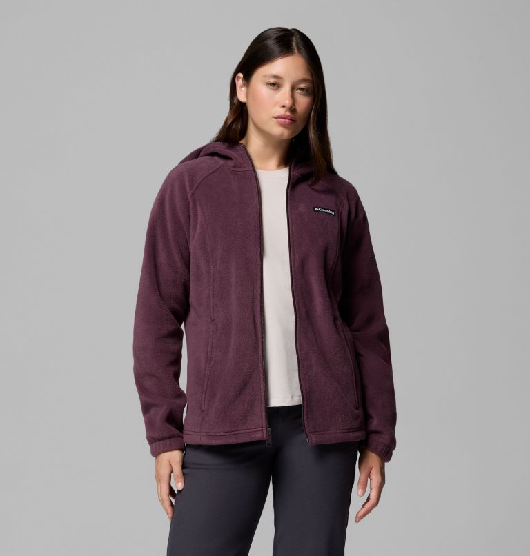 Women's Benton Springs Full Zip Fleece Hoodie, Color: Moonvista, image 1