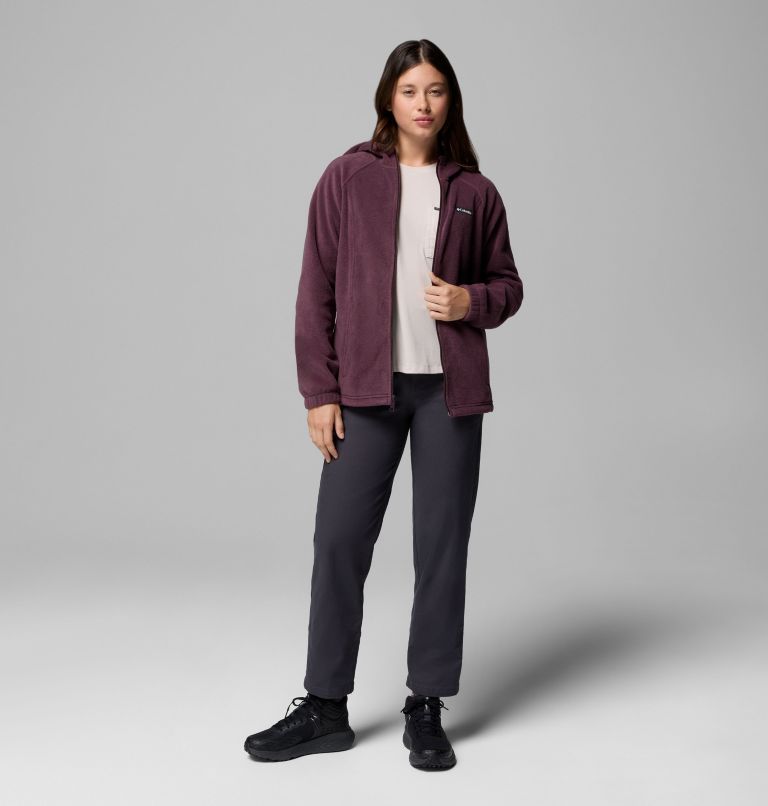 Women's Benton Springs Full Zip Fleece Hoodie, Color: Moonvista, image 2