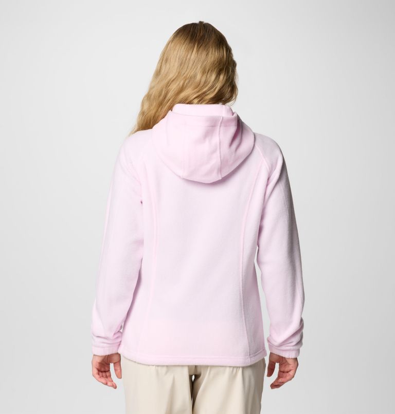 Women's Benton Springs Full Zip Fleece Hoodie, Color: Pink Dawn, image 2