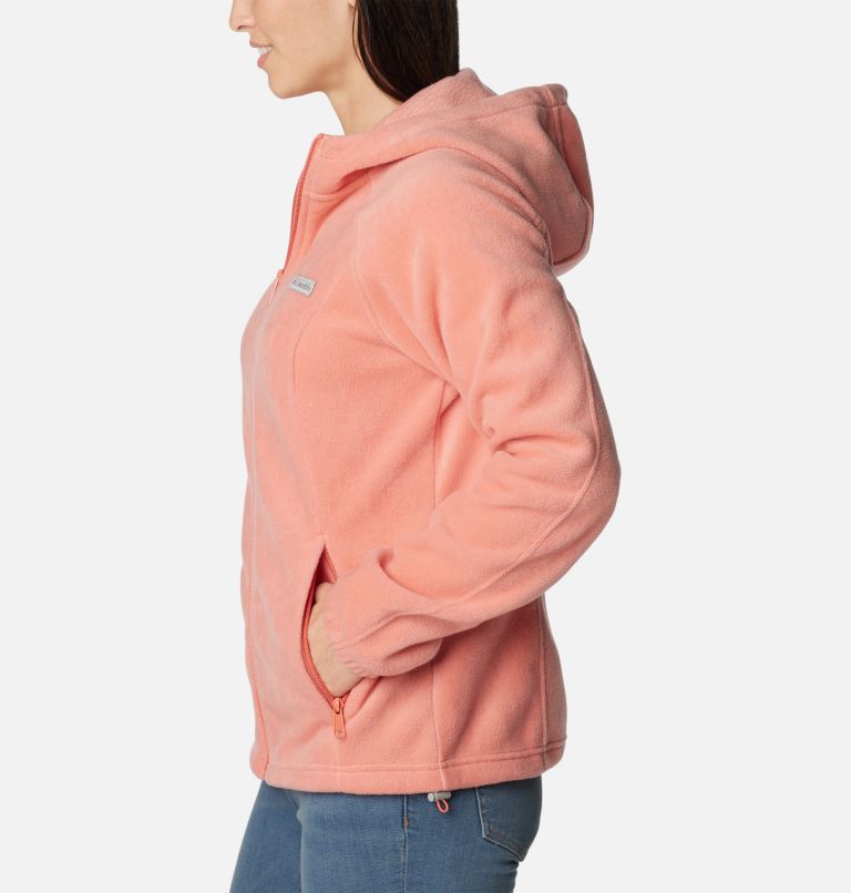 New Women's Fleece Full Zip Hooded Sweatshirt - All in Motion M