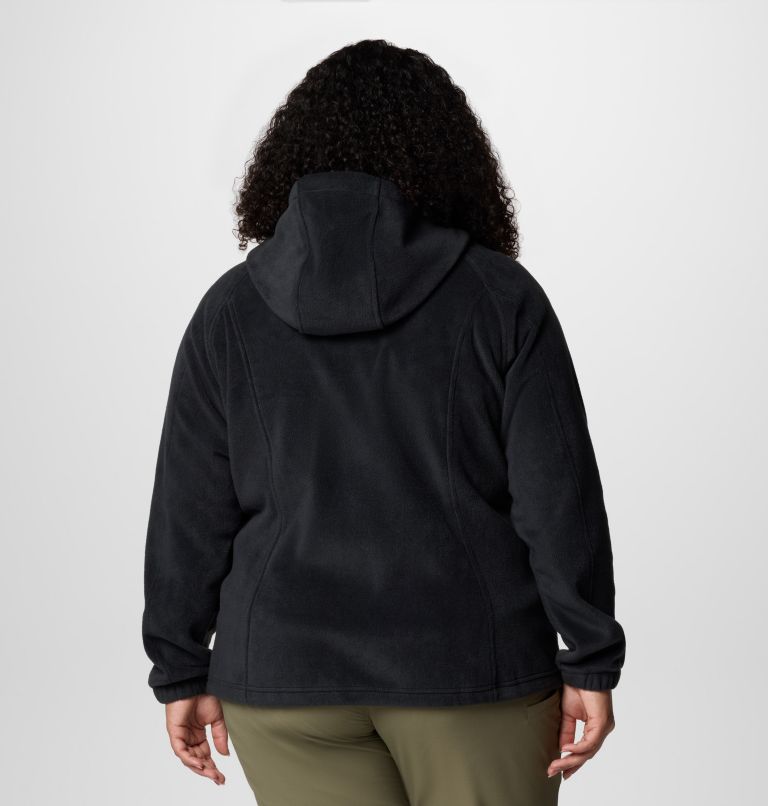 Women's Benton Springs Full Zip Fleece Hoodie - Plus Size, Color: Black, image 2