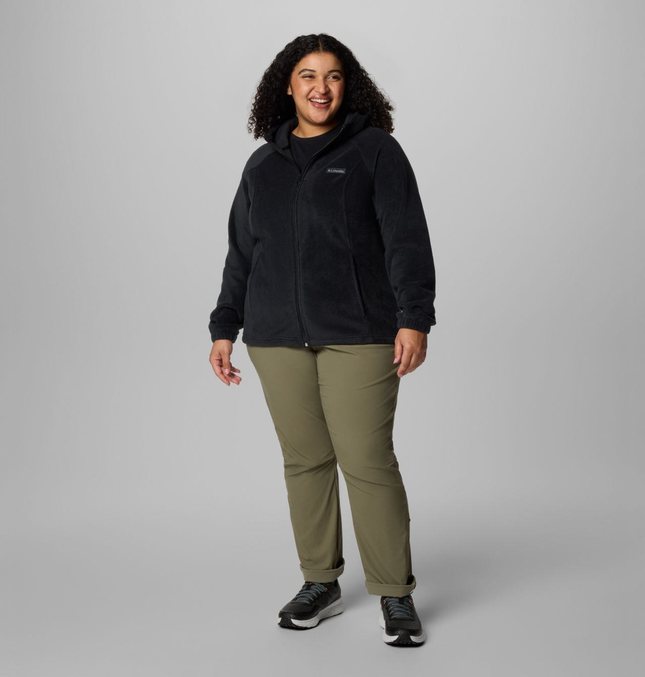 Women's Benton Springs™ Full Zip Fleece Hoodie - Plus Size 6