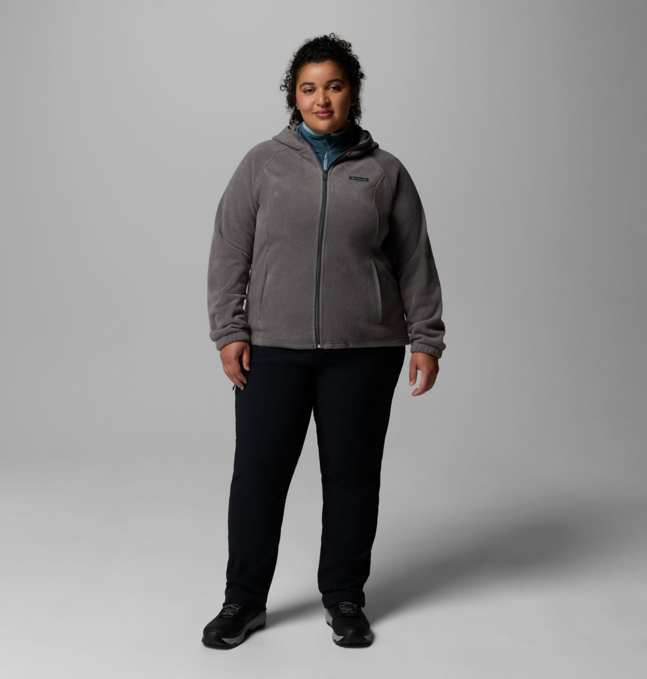 Women's Benton Springs™ Full Zip Fleece Hoodie - Plus Size 2