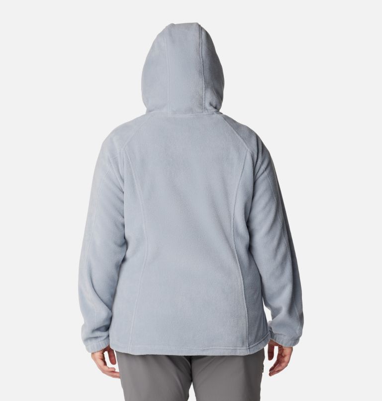 Women's Benton Springs Full Zip Fleece Hoodie - Plus Size, Color: Tradewinds Grey, image 2