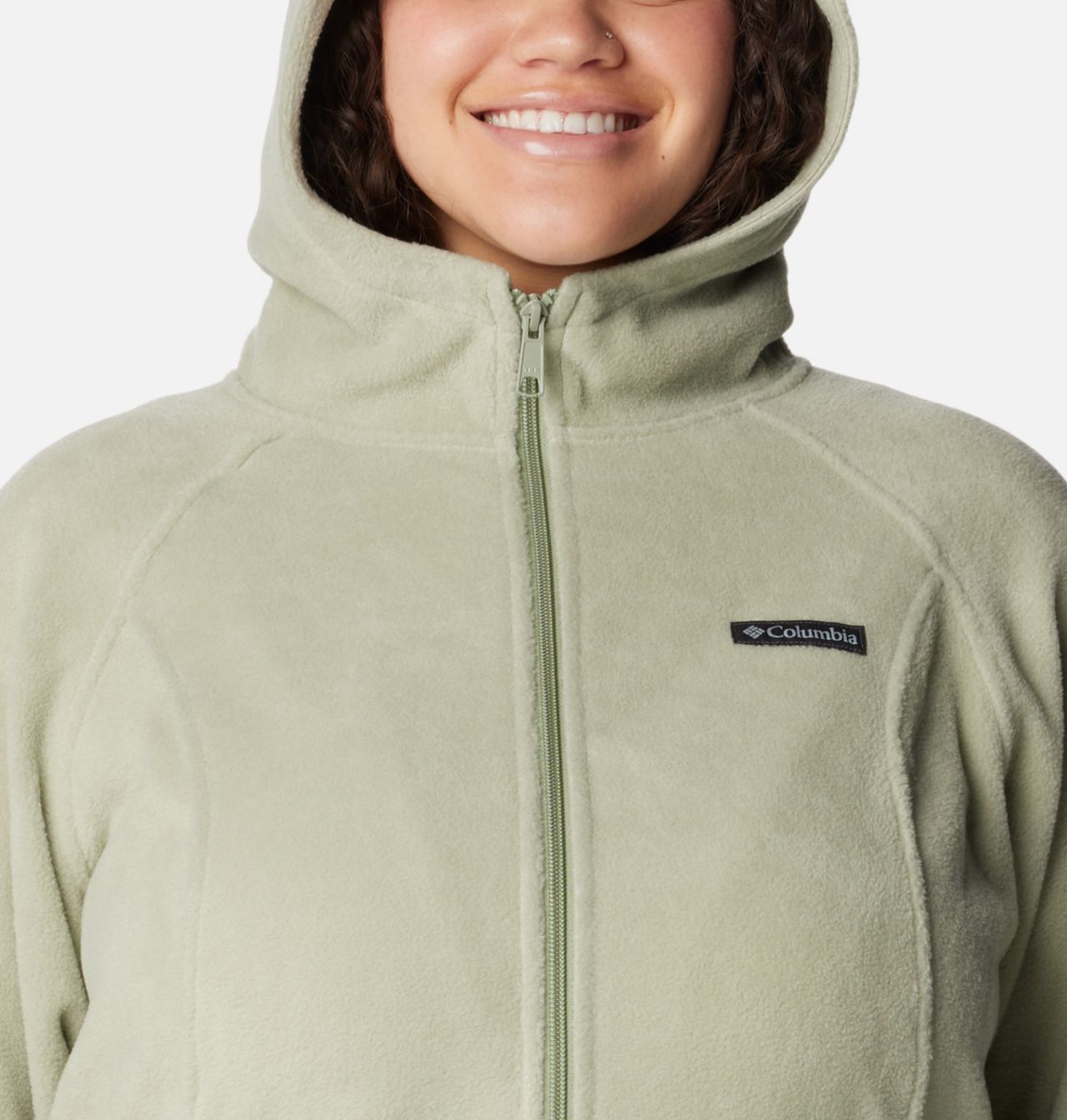 Chandail à capuchon avec fermeture éclair en polaire Benton Springs™ Femme - Grandes tailles 4