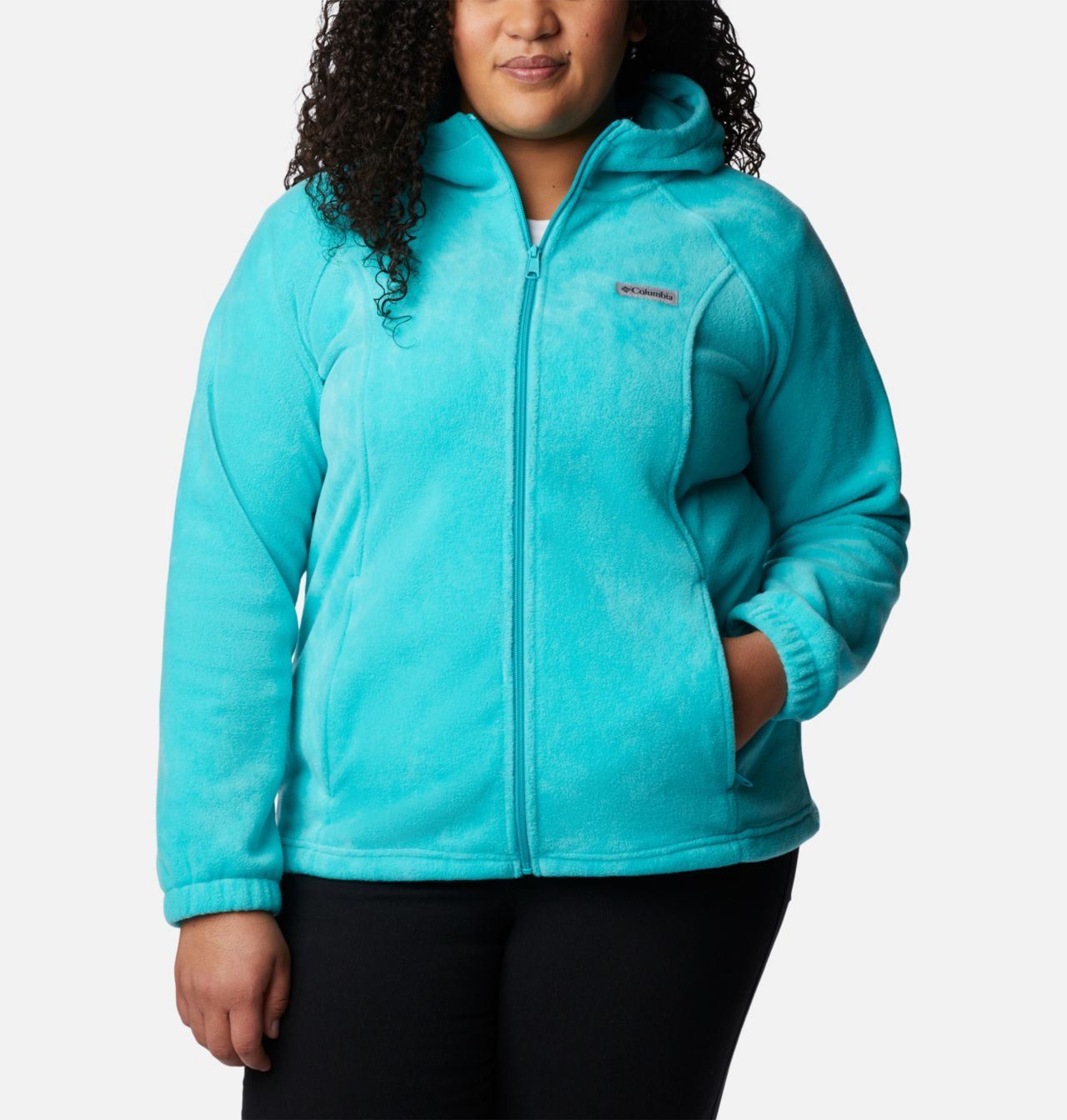 Women's Benton Springs™ Full Zip Fleece Hoodie - Plus Size 1