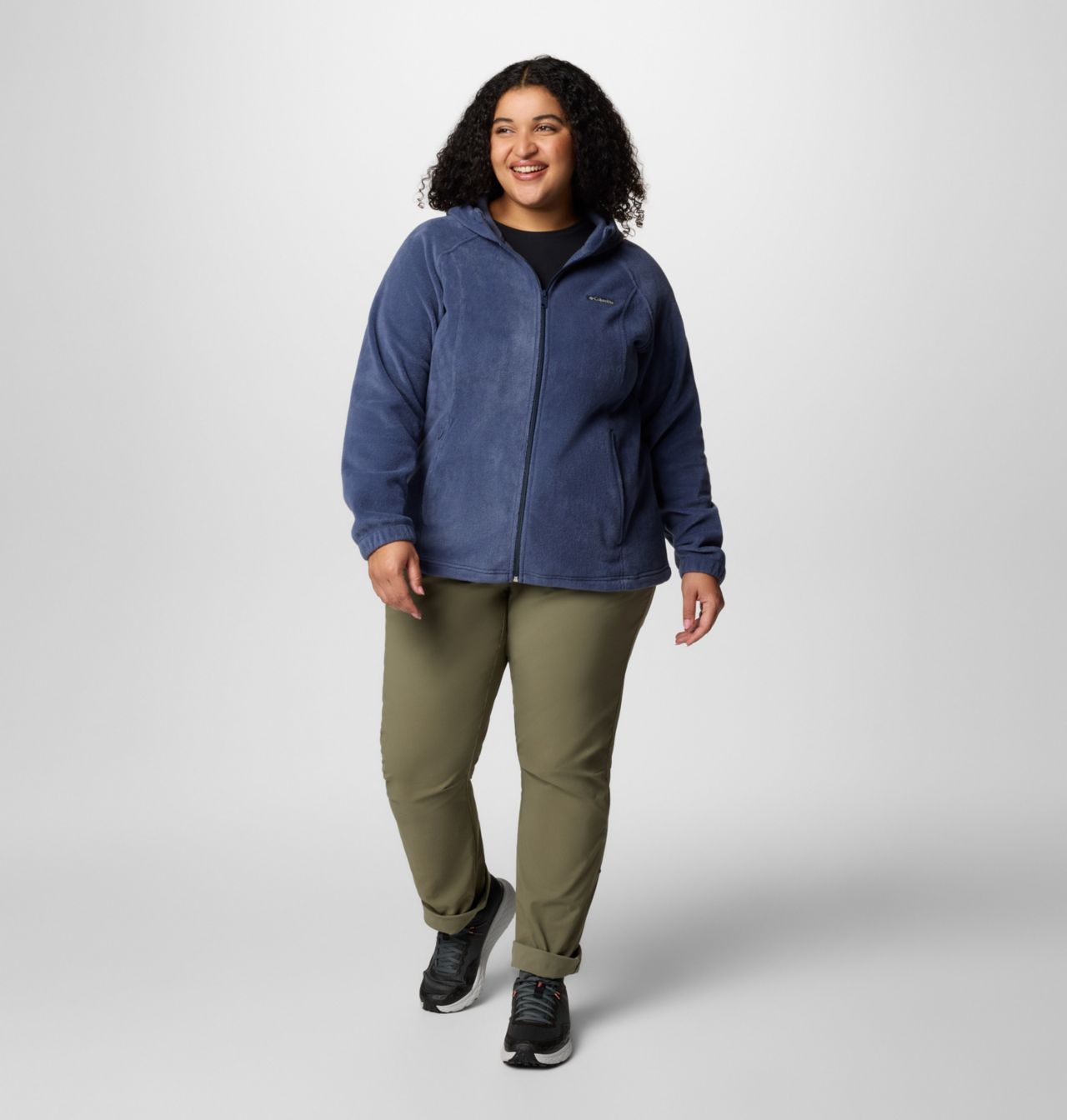 Women's Benton Springs™ Full Zip Fleece Hoodie - Plus Size 6