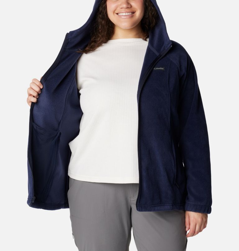 Columbia Women's Benton Springs Full Zip Fleece Hoodie - Plus