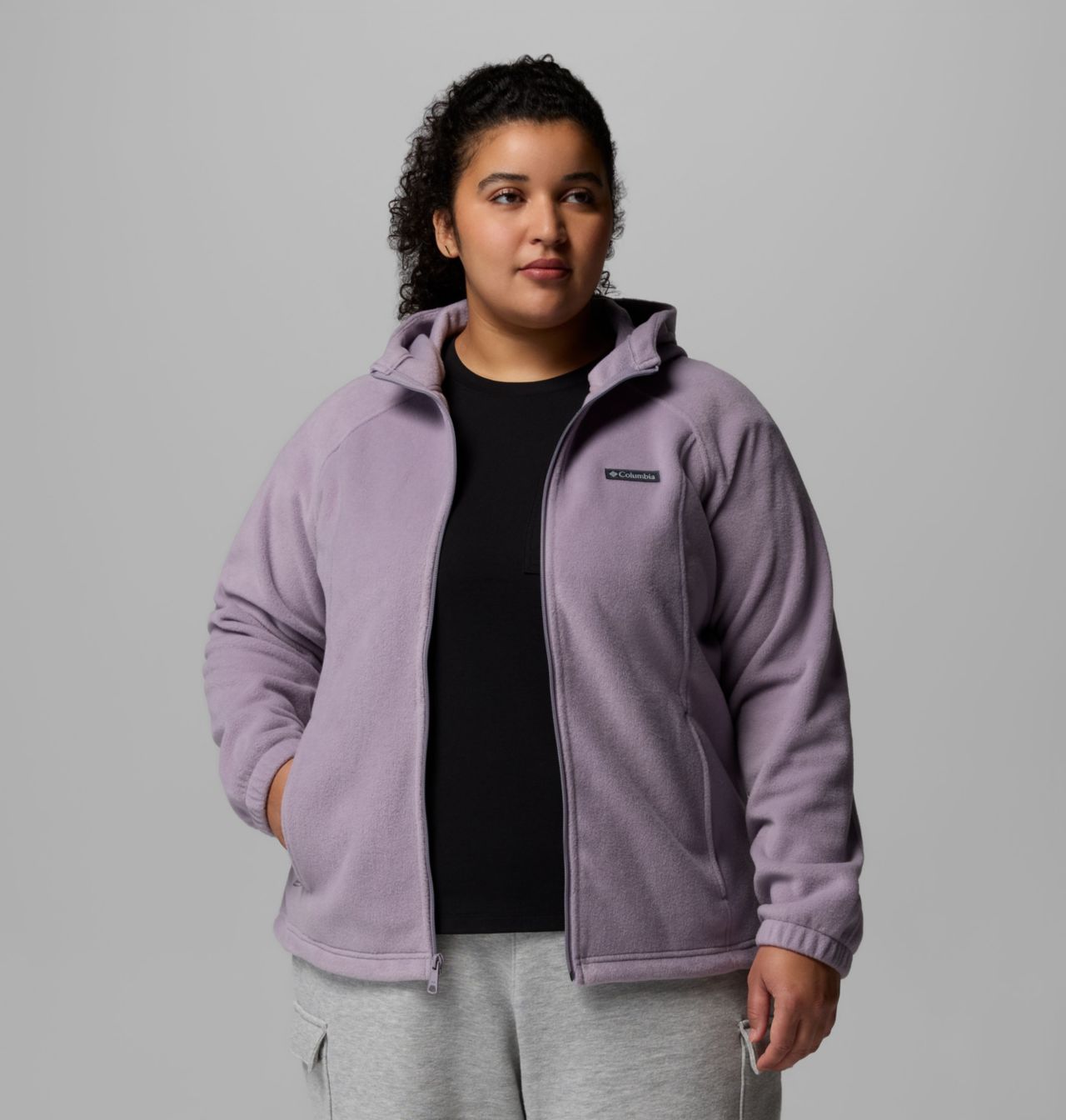 Women's Benton Springs™ Full Zip Fleece Hoodie - Plus Size 1