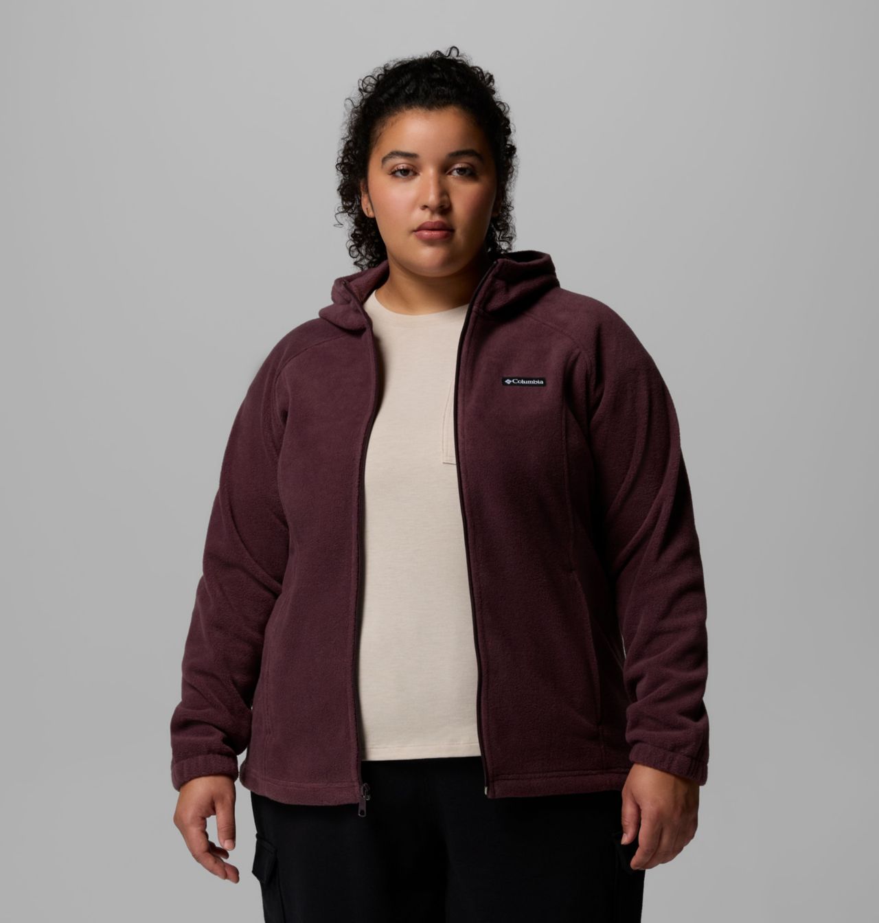 Women's Benton Springs™ Full Zip Fleece Hoodie - Plus Size 5