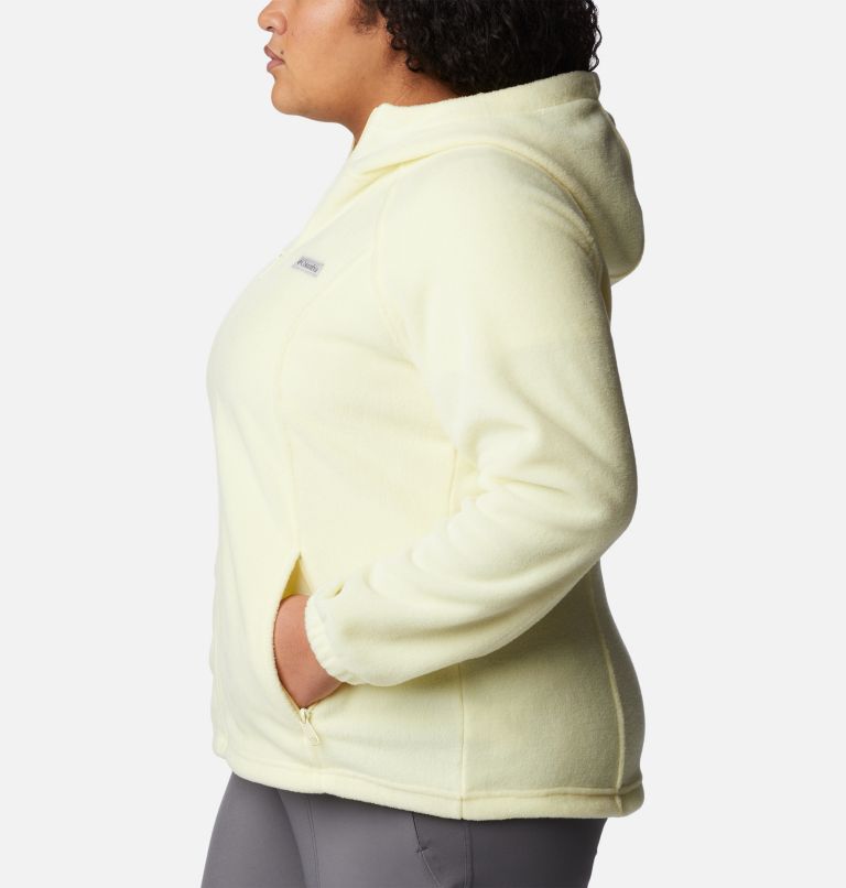 Women's Benton Springs Full Zip Fleece Hoodie - Plus Size, Color: Endive, image 3