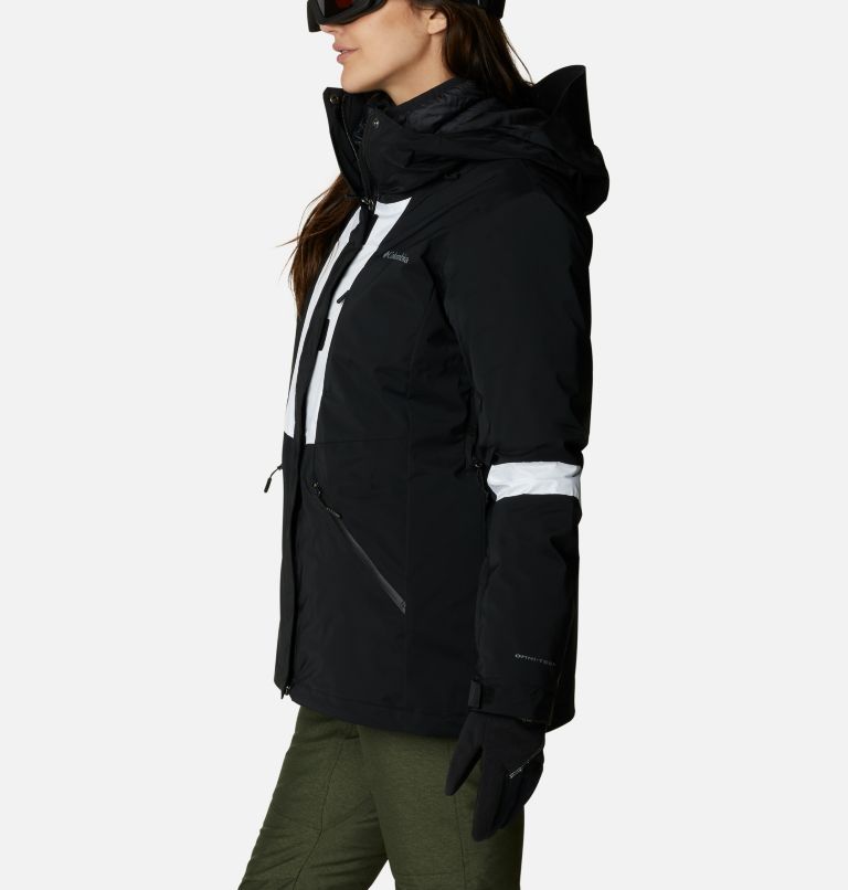 Thumbnail: Women's Forbidden Peak Interchange Jacket, Color: Black, White, image 3