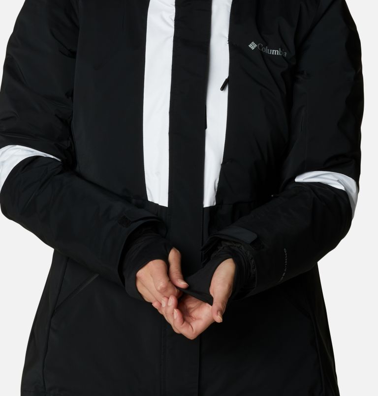 Thumbnail: Women's Forbidden Peak Interchange Jacket, Color: Black, White, image 9