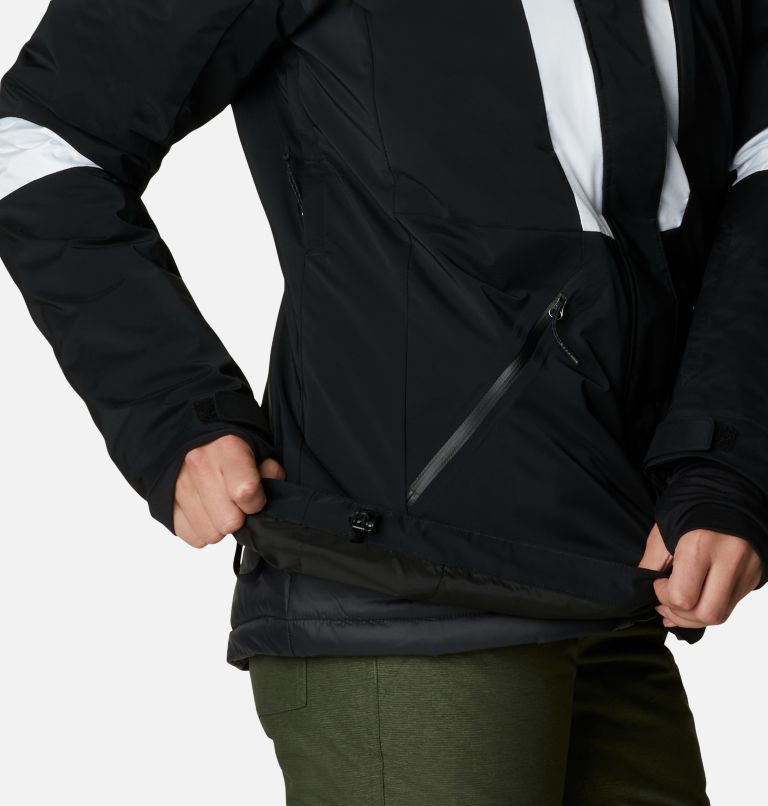 Thumbnail: Women's Forbidden Peak Interchange Jacket, Color: Black, White, image 10