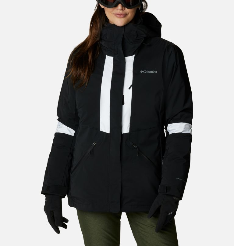 Thumbnail: Women's Forbidden Peak Interchange Jacket, Color: Black, White, image 1