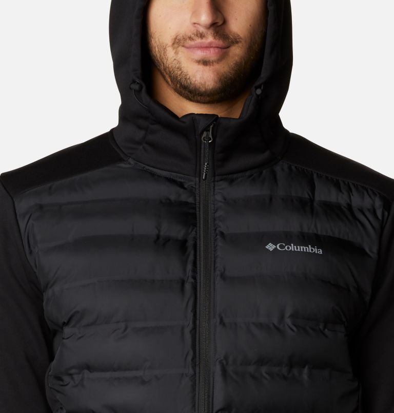 Thumbnail: Men's Out-Shield Insulated Full Zip Hoodie, Color: Black, image 4